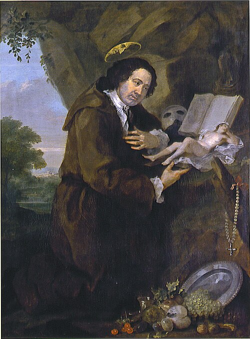 William Hogarth's portrait of Sir Francis Dashwood, founder of the Hellfire Club